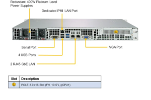 Supermicro AMD A+ Server 1013S-MTR 4
